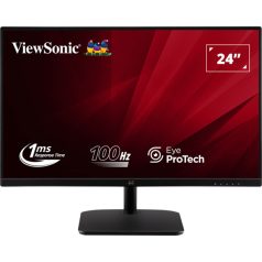   ViewSonic Monitor 23,8" - VA2432-H-2 (IPS, 16:9, 1920x1080, 1ms, 250cd/m2, D-sub, HDMI, VESA)