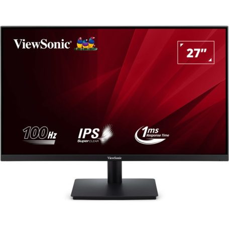 ViewSonic Monitor 27" - VA270-H-2 (IPS, 16:9, 1920x1080, 100Hz, 1ms, 250cd/m2, D-sub, HDMI, VESA)