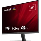 ViewSonic Monitor 27" - VA2708-4K-HD (IPS, UHD, 4ms, 250cd/m2, HDMI, DP, VESA)