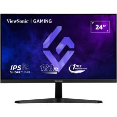  ViewSonic Gamer Monitor 24" - VX24G1-HD (IPS, 16:9, 1920x1080, 180Hz, 1ms, 300cd/m2, 2xHDMI, DP, VESA)