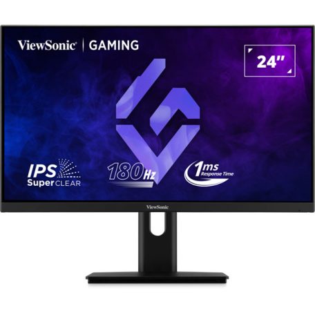 ViewSonic Monitor 24" - XG24G1 (IPS, 180Hz, 16:9, 1920x1080, 1ms, 300cd/m2, DP, HDMI, VESA, mag.áll forg)