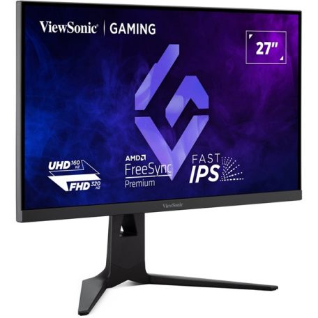 ViewSonic Monitor 27" - XG275D1-4K (IPS, 320/160Hz4K 16:9, 4K, 0,5ms, 300cd/m2, HDMI2,1, DP, VESA, SPK, mag.áll, pivot)