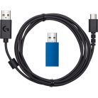 Logitech Fejhallgató - G435 (Vezeték nélküli, Bluetooth, hangerőszabályzó, fehér)