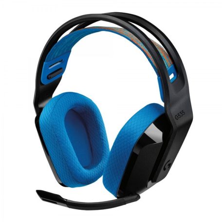 Logitech Fejhallgató - G535 Lightspeed (Vezeték nélküli, Bluetooth, hangerőszabályzó, fekete)