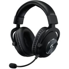  Logitech Fejhallgató - G Pro X Lightspeed (Vezetékes,  Zajszűrő, hangerőszabályzó, fekete)