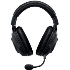   Logitech Fejhallgató - G Pro X Lightspeed (Vezetékes,  Zajszűrő, hangerőszabályzó, fekete)