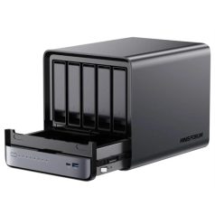   MinisForum AI NAS - N5 Pro (AMD Ryzen AI 9 HX Pro 370, 16GB, 128GB, Miniscloud OS)