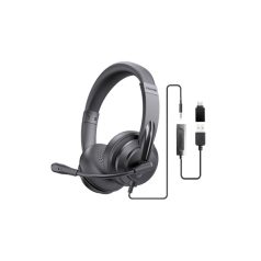   Advance Fejhallgató - SMARTPHONICS 650 (USB/Jack, 1,2m kábel, fekete)