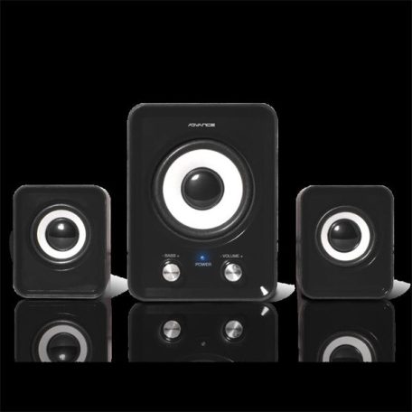 Advance Hangszóró - SOUNDPHONICS 6W RMS (2.1, 3,5 mm Jack, fekete)