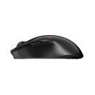Be Quiet! Egér Vezeték nélküli  - DARK PERK ERGO (Optikai, 32000DPI, 1000Hz, 5 programozható gomb, fekete)