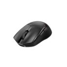 Be Quiet! Egér Vezeték nélküli  - DARK PERK ERGO (Optikai, 32000DPI, 1000Hz, 5 programozható gomb, fekete)