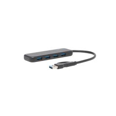   Bluestork USB Hub - HUB-FIRST (4xUSB3.0, USB-C + USB-A, Windows, Mac)