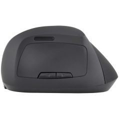  Bluestork Vezeték nélküli Egér - M-WL-ERGO-BK (Ergonomic, Rechargeable, 2.4G, 2400 DPI, optikai, fekete)