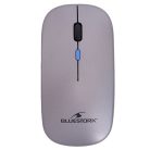 Bluestork Vezeték nélküli Egér - M-WL-OFF105 (Bluetooth, 2.4G, 4 gomb, Rechargeable, 3200 DPI, optikai, fekete)