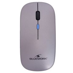   Bluestork Vezeték nélküli Egér - M-WL-OFF105 (Bluetooth, 2.4G, 4 gomb, Rechargeable, 3200 DPI, optikai, fekete)