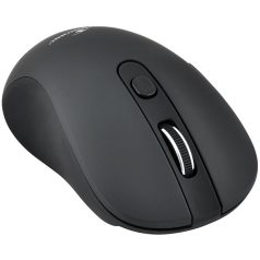   Bluestork Vezeték nélküli Egér - M-WL-OFF60-BLACK (1600 DPI, 6 gomb, optikai, fekete)