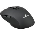 Bluestork Vezeték nélküli Egér - M-WL-OFF60-BLACK (1600 DPI, 6 gomb, optikai, fekete)