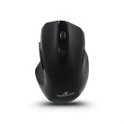 Bluestork Vezeték nélküli Egér - M-WL-OFF75-BLACK (Rechargeable, Bluetooth, 1600 DPI, 6 gomb, optikai, fekete)