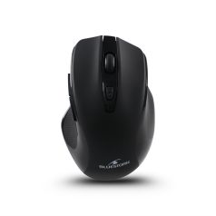   Bluestork Vezeték nélküli Egér - M-WL-OFF75-BLACK (Rechargeable, Bluetooth, 1600 DPI, 6 gomb, optikai, fekete)