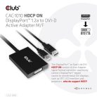 Club 3D Átalakító - CAC-1010 (DisplayPort to 2xDVI-A HDCP ON, 4K30Hz, 2560x1600@60Hz, 60cm)