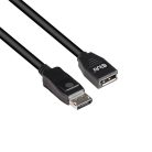 Club 3D Kábel - CAC-1023 (DisplayPort 1.4, 8K60Hz, DSC 1.2, HBR3, HDR, 3m, Bidirectionális, M/F)
