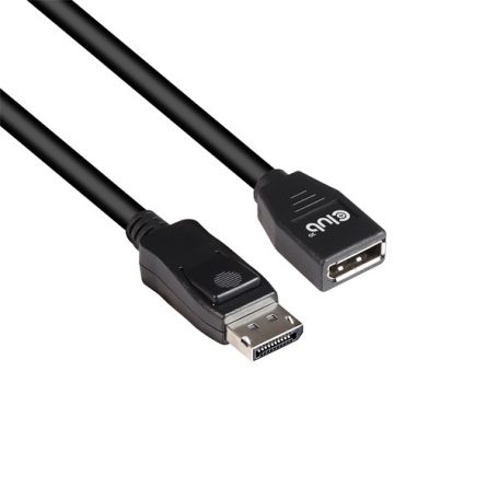 Club 3D Kábel - CAC-1023 (DisplayPort 1.4, 8K60Hz, DSC 1.2, HBR3, HDR, 3m, Bidirectionális, M/F)