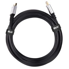   Club 3D Kábel - CAC-1069 (DisplayPort 1.4 HBR3 8K @60Hz, 32.4Gbps, 4m, 24AWG, DSC 1.2, VESA, M/M)