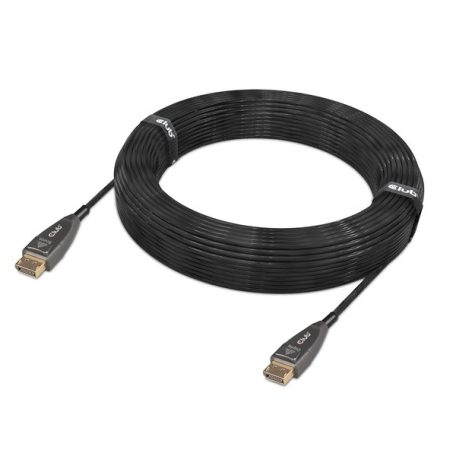 Club 3D Kábel - CAC-1079 (DisplayPort 1.4 Aktív Optikai Egyir. M/M, 8K@60Hz, 20m)