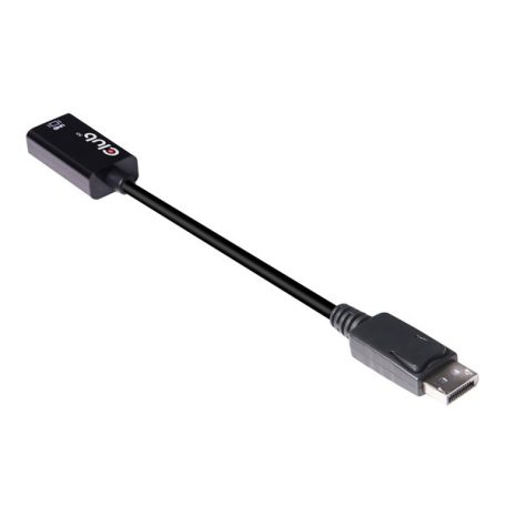 Club 3D Átalakító - CAC-1080 (DisplayPort 1.4 to HDMI 2.0, 4K60Hz, HDR, 3D aktív)