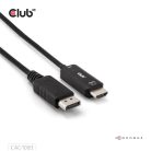 Club 3D Kábel - CAC-1083 (DisplayPort 1.4 to HDMI 2.0, aktív adapter, 4K60Hz, HDR, 2m)