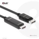 Club 3D Kábel - CAC-1087 (DisplayPort 1.4 to HDMI 8K60Hz HDR10, 3m, M/M)