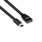 Club 3D Kábel - CAC-1121 (Mini DisplayPort 1.4 to DisplayPort 8K60Hz, 1m, DSC1.2, HBR3, HDR, M/F, Bidirectional)