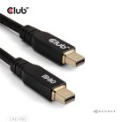 Club 3D Kábel - CAC-1165 (Mini DisplayPort  M/M, DP80, 80Gbps, 1m, 4K240Hz/8K60Hz/10K60Hz)