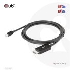 Club 3D Átalakító - CAC-1187 (Mini DisplayPort 1.4 to HDMI 4K120Hz / 8K60Hz HDR10+, 1.8m)