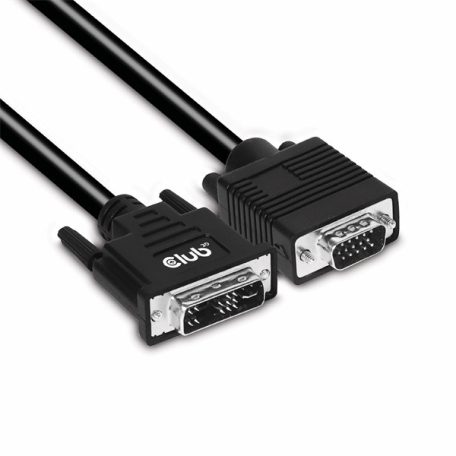 Club 3D Kábel - CAC-1243 (DVI-A to VGA M/M, 3 m, 28AWG, 1600x1200 60Hz)