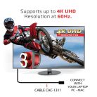 Club 3D Kábel - CAC-1311 (HDMI 2.0 Premium High Speed, 4K60Hz, 1m, Ethernet, HDR, UHD, 18Gbps, M/M, 30AWG)
