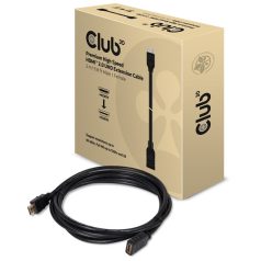   Club 3D Kábel - CAC-1321 (HDMI 2.0  M/F, 5m, 4K@30Hz, 10.2Gbps, Ethernet)