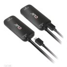 Club 3D Átalakító - CAC-1335 (HDMI+Micro USB to DisplayPort, 4K120Hz/8K30Hz, M/F, aktív)