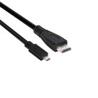 Club 3D Kábel - CAC-1351 (Micro HDMI to HDMI 2.0, 4K60Hz, 1m, Bi-Directional)