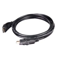   Club 3D Kábel - CAC-1360 (HDMI 2.0 4K60Hz 360° forgatható, 2m)