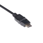 Club 3D Kábel - CAC-1360 (HDMI 2.0 4K60Hz 360° forgatható, 2m)