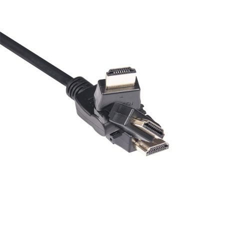 Club 3D Kábel - CAC-1360 (HDMI 2.0 4K60Hz 360° forgatható, 2m)
