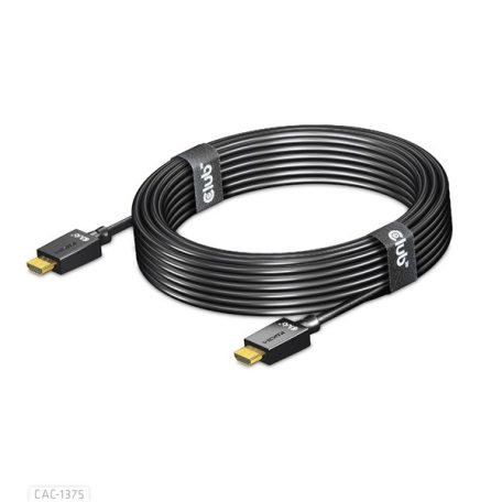 Club 3D Kábel - CAC-1375 (HDMI 2.1 Ultra High Speed, M/M, 4K120Hz, 8K60Hz, 48Gbps, 5m, VRR,QMS,QFT,eARC,HDR)