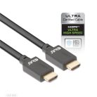 Club 3D Kábel - CAC-1375 (HDMI 2.1 Ultra High Speed, M/M, 4K120Hz, 8K60Hz, 48Gbps, 5m, VRR,QMS,QFT,eARC,HDR)