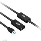 Club 3D kábel - CAC-1405 (3.2 USB-A, Active Repeater, 5Gbps, 10m)