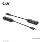 Club 3D Átalakító - CAC-1421 (USB-A to RJ45, 5 GBps, M/F)