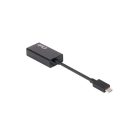 Club 3D Átalakító - CAC-1502 (3.1 USB-C Gen 1 to VGA, 1080p 60 FPS)