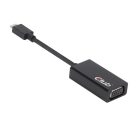 Club 3D Átalakító - CAC-1502 (3.1 USB-C Gen 1 to VGA, 1080p 60 FPS)