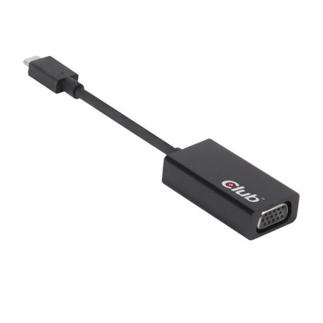Club 3D Átalakító - CAC-1502 (3.1 USB-C Gen 1 to VGA, 1080p 60 FPS)