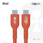 Club 3D Kábel - CAC-1513 (USB2 USB-C Bidirektional, 480Mb/s, PD 240W, USB-IF Certified, M/M, 3m)